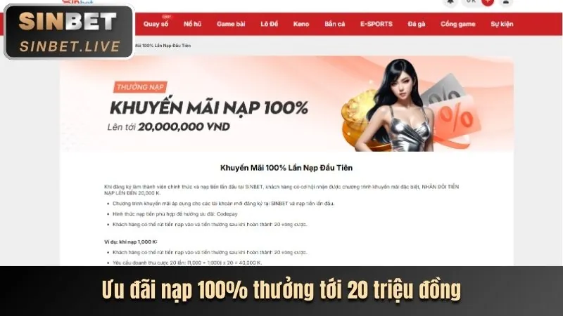 Trò chơi Baccarat tại 98win01